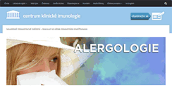Desktop Screenshot of imunologie.cz